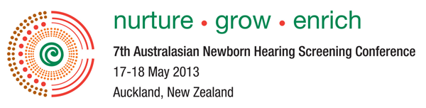 logo; Australasian Newborn Hearing Screening Conference
