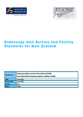 Image preview of Endoscopy Unit Service and Facility Standards for New Zealand resource
