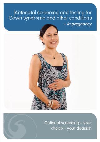 Front Cover of Antenatal screening for Down syndrome and conditions consumer resource