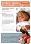Image preview of Newborn Hearing Screening Results resource