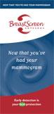 Download Now that you've had your mammogram resource