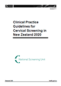 Image preview of Clinical Practice Guidelines for Cervical Screening in New Zealand 2020 resource