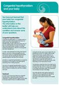 Image preview of Congenital Hypothyroidism and your baby resource