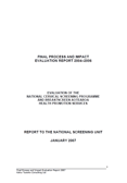 Download Final Process and Impact Evaluation Report 2004-2006 resource