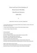 Image preview of Cohort and Case Control Analyses of Breast Cancer Mortality: BreastScreen Aotearoa 1999-2011 resource