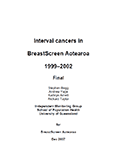 Download Interval Cancers in BreastScreen Aotearoa 1999-2002 resource