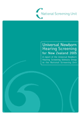 Download Universal Newborn Hearing Screening for New Zealand 2005 resource